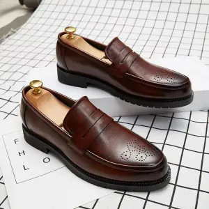 Schoensten boutique Formal Chef Big Size Breathable Loafers