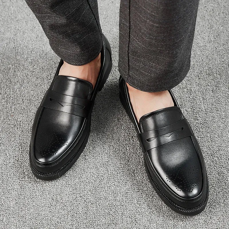Schoensten boutique Formal Chef Big Size Breathable Loafers