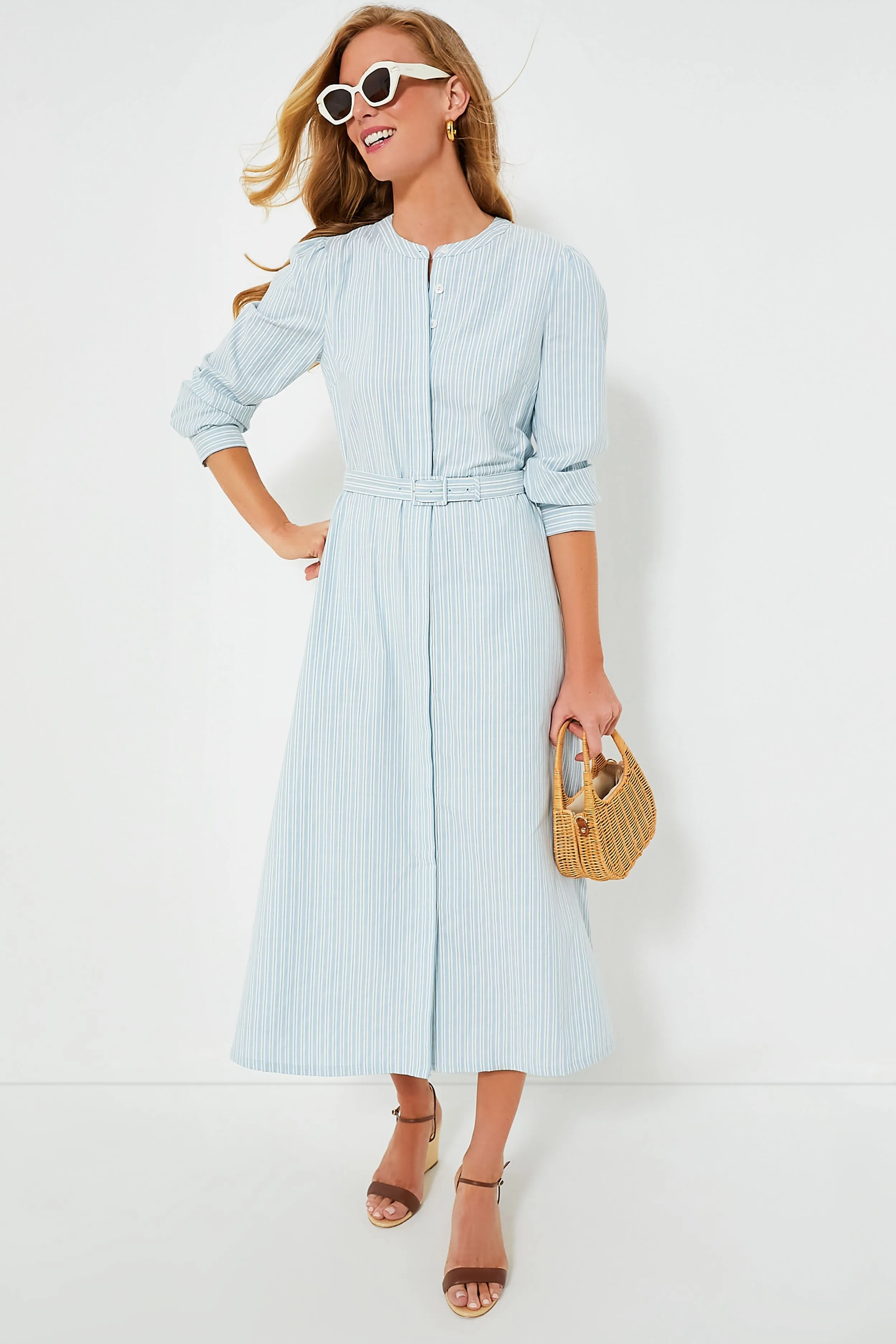 Sea Stripe Catherine Dress
