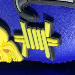 SHOE CHARMS - BARBED WIRE