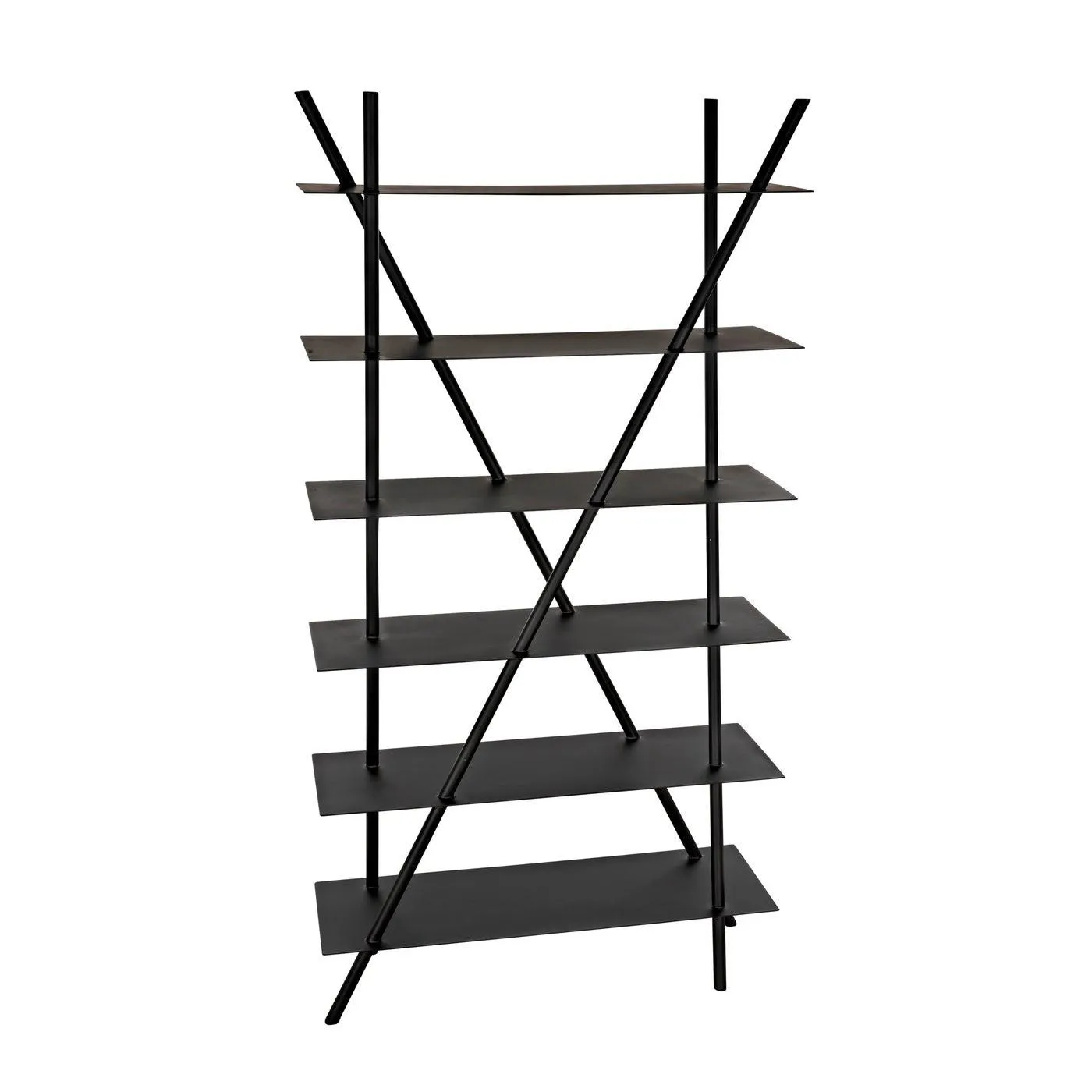 Siddhartha Bookcase, Black Metal