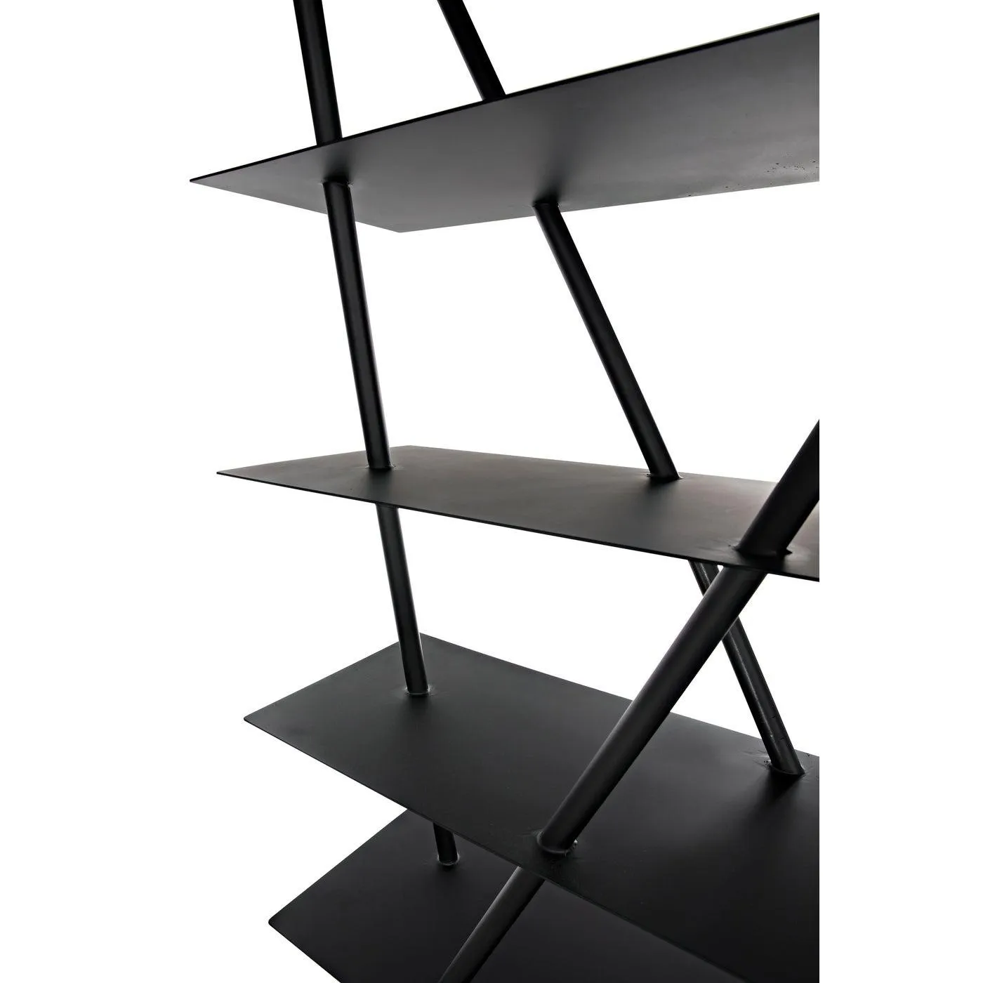 Siddhartha Bookcase, Black Metal