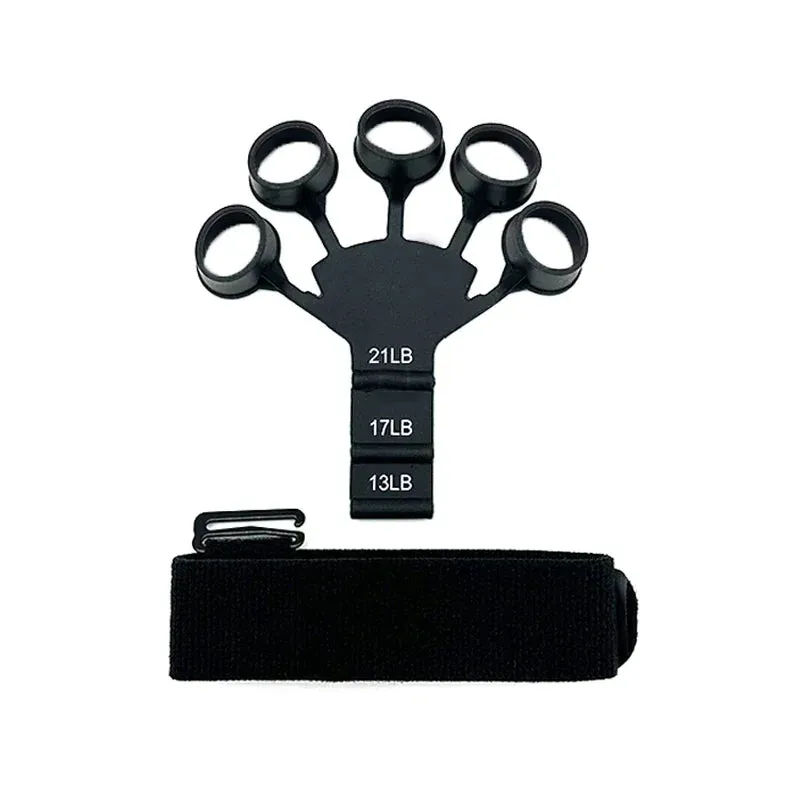 Silicone Gripster Grip Strengthener - Finger Stretcher Hand Trainer