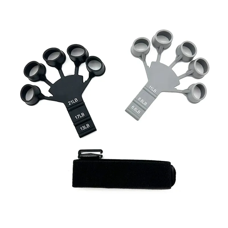 Silicone Gripster Grip Strengthener - Finger Stretcher Hand Trainer