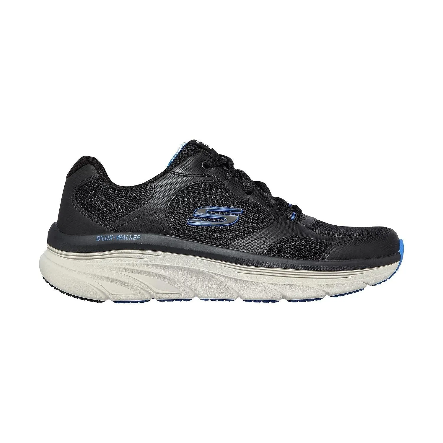 Skechers 232260 D'lux Mainstream Walking-Sneaker für Herren in weiter Passform
