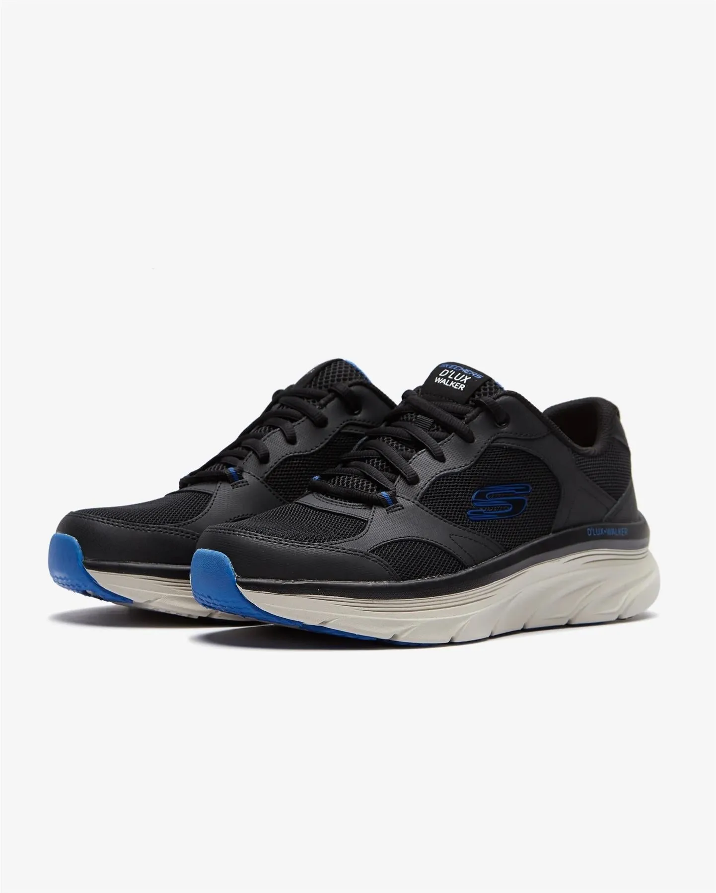 Skechers 232260 D'lux Mainstream Walking-Sneaker für Herren in weiter Passform