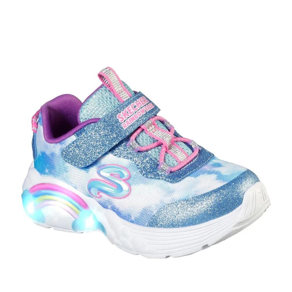 Skechers S Lights Rainbow Racers Trainer