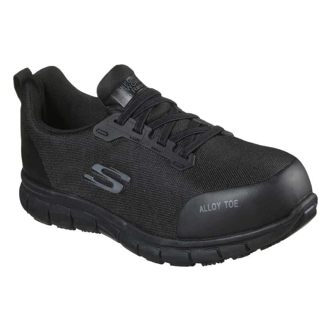 Skechers Womens Sure Track Jixie Safety Shoes with Toe Cap  38