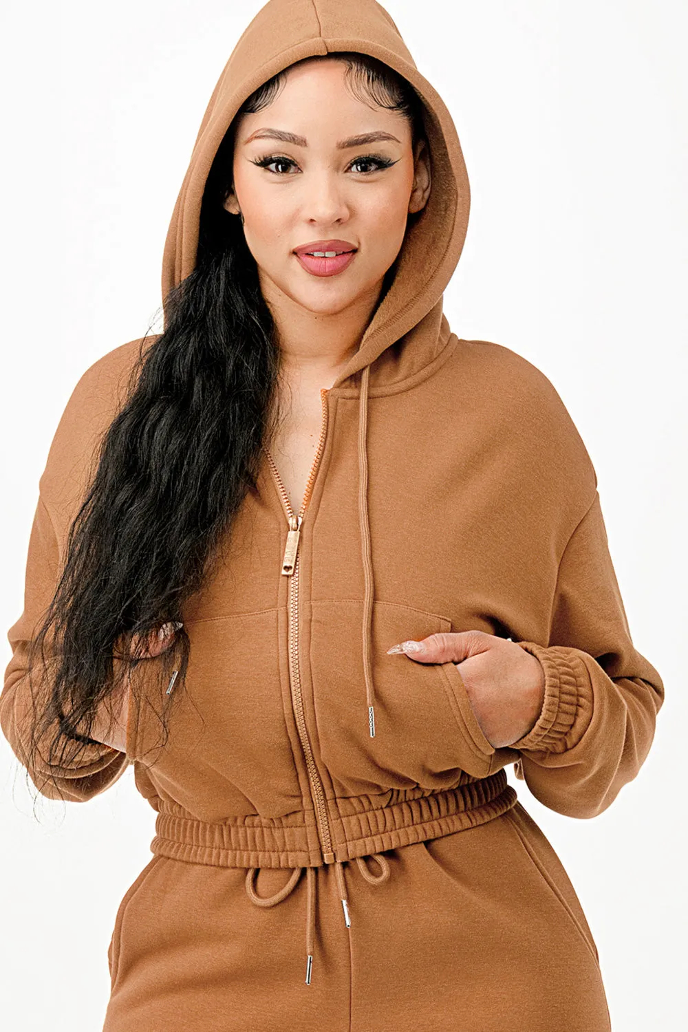 SOFT COMFY FLEECE HOODIE SET(MMS3005) <Bundle>