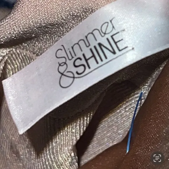 SPANX Slimmer &amp; Shine Strapless Slip Size Large