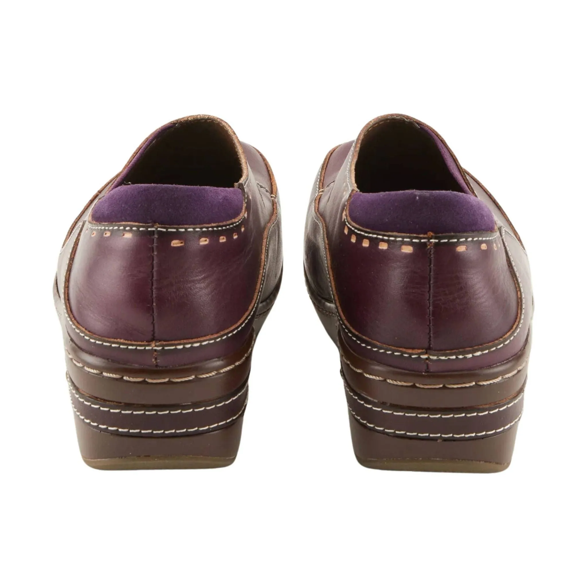 Spring Step L'artiste Women's Burbank Clogs - Purple