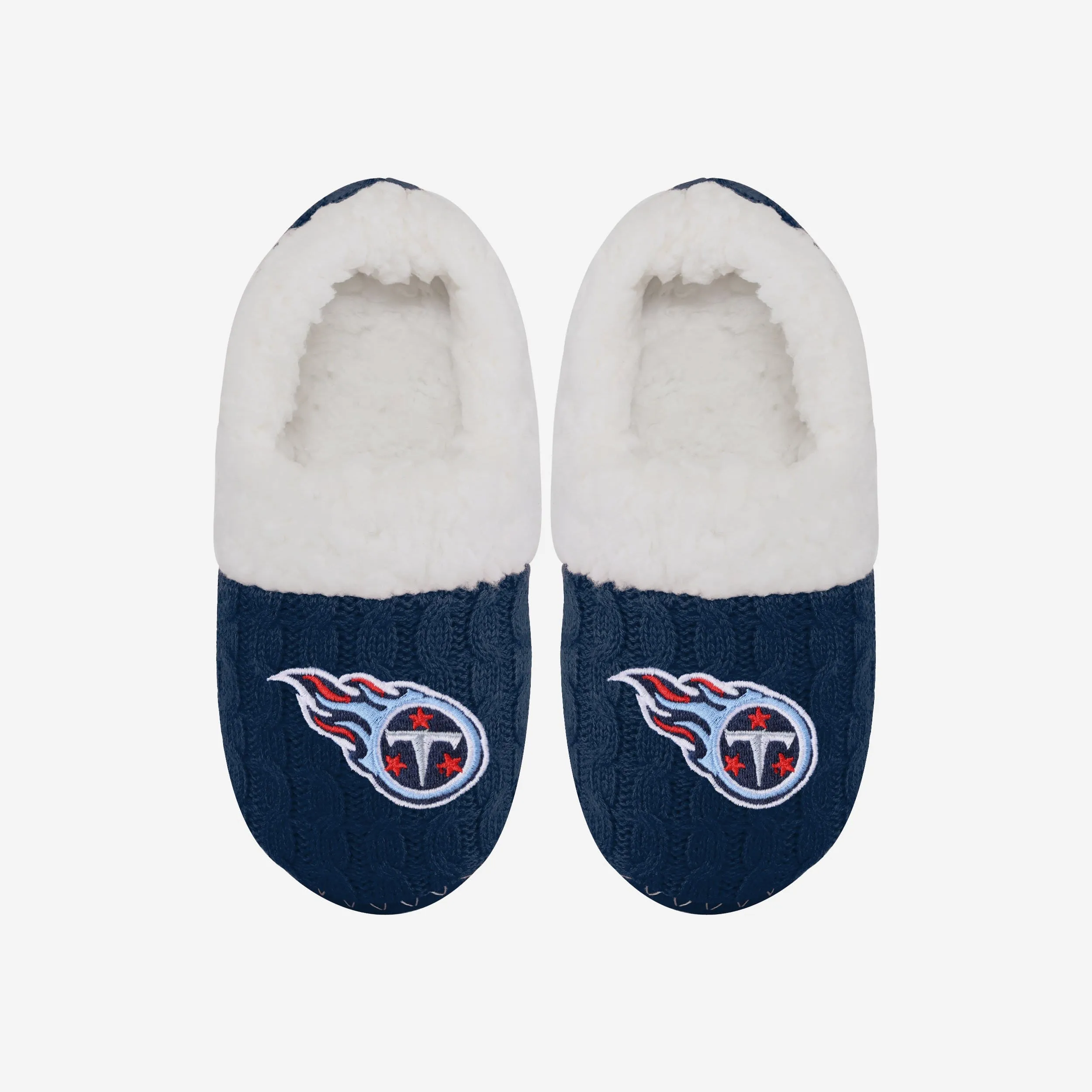 Tennessee Titans Womens Team Color Moccasin Slipper