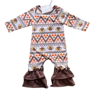 Thanksgiving Flare-Leg Jumpsuit