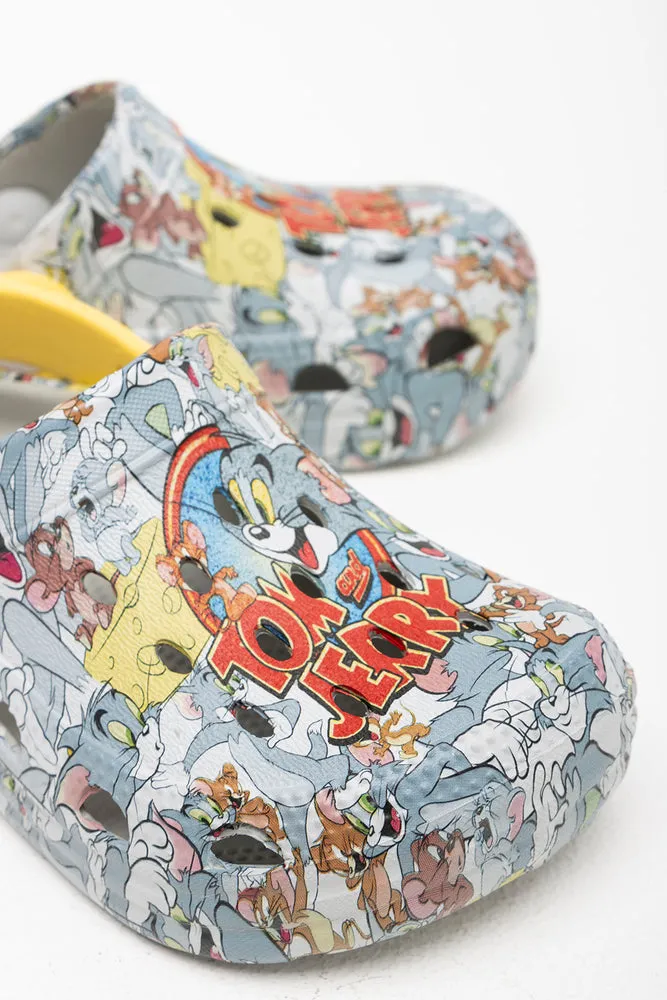 Tom & Jerry Clog Grey