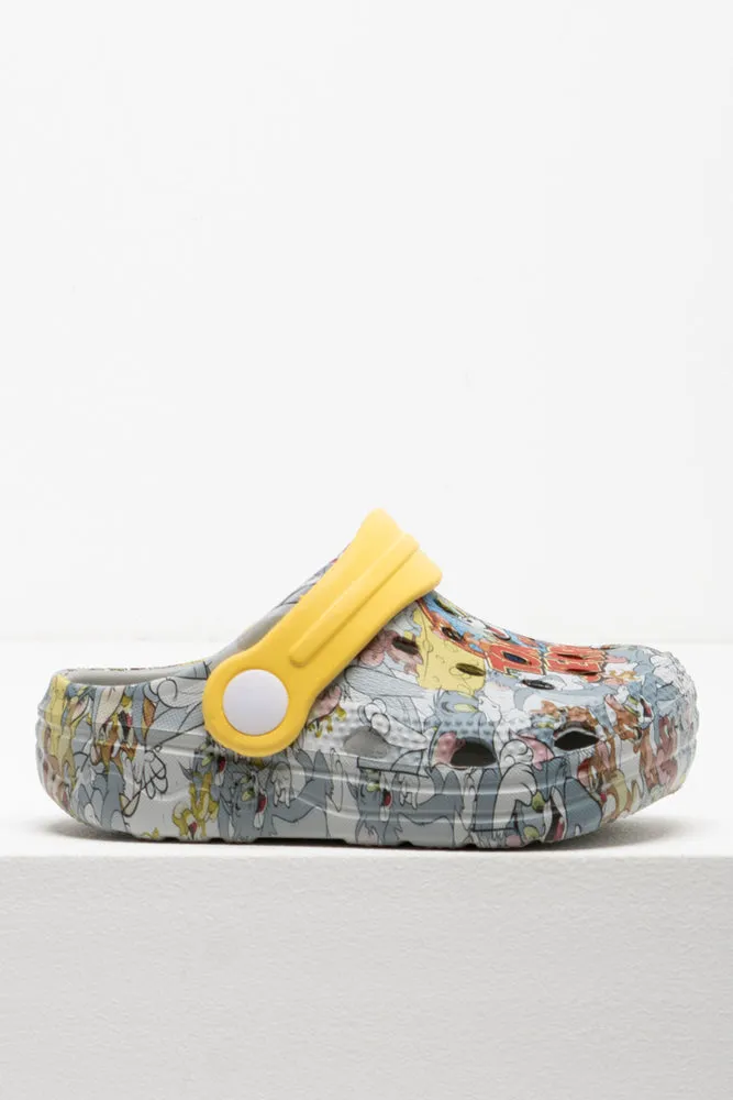 Tom & Jerry Clog Grey