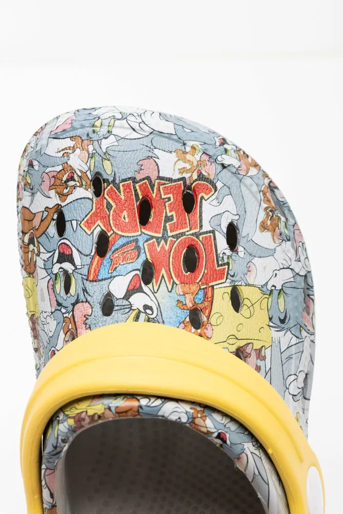 Tom & Jerry Clog Grey