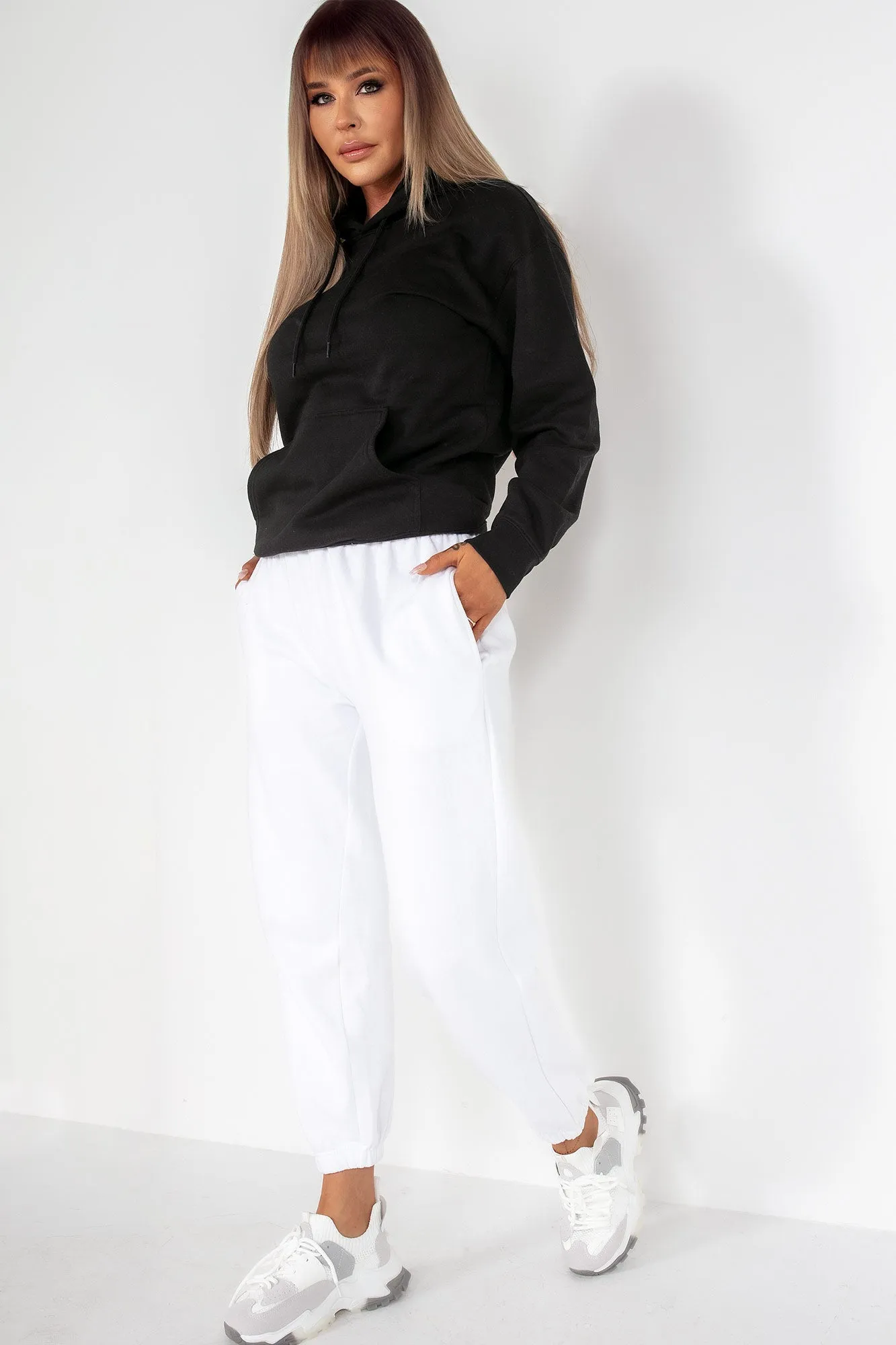 Toni Black Oversized Hoodie