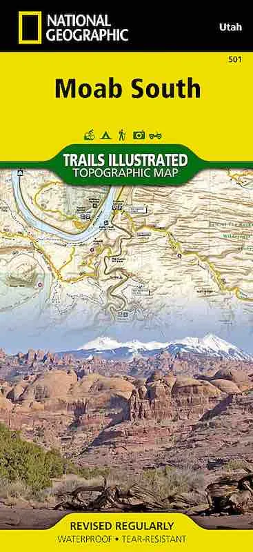 Trails Illustrated Map #501 Moab South