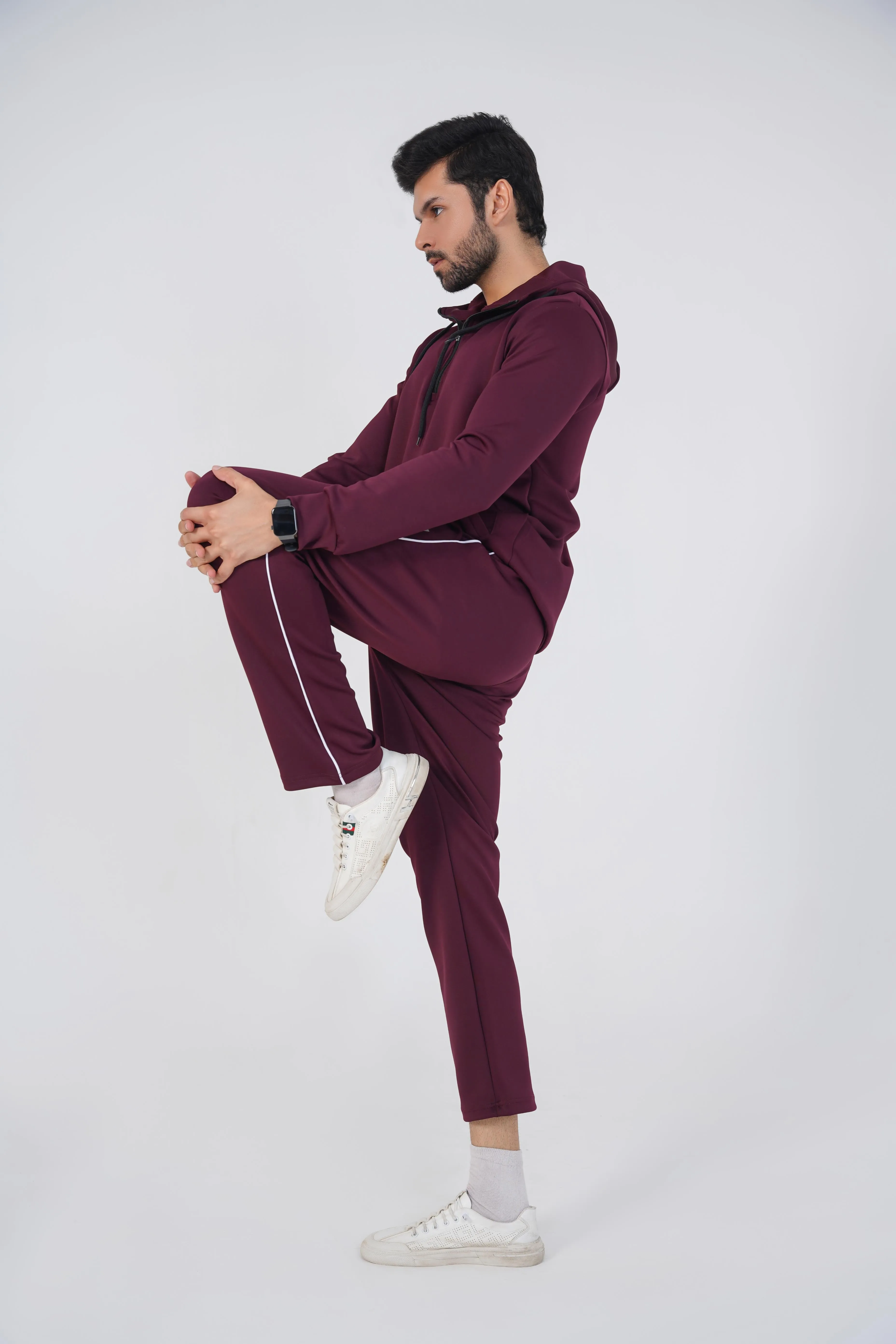 Trainer Trouser - Maroon