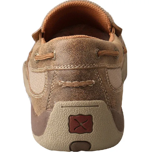 Twisted X Men's Slip-On Driving Moccasin - Bomber MDMS002