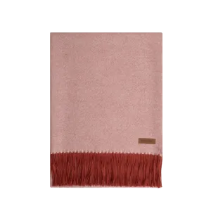 Two-Tone Throw Blanket