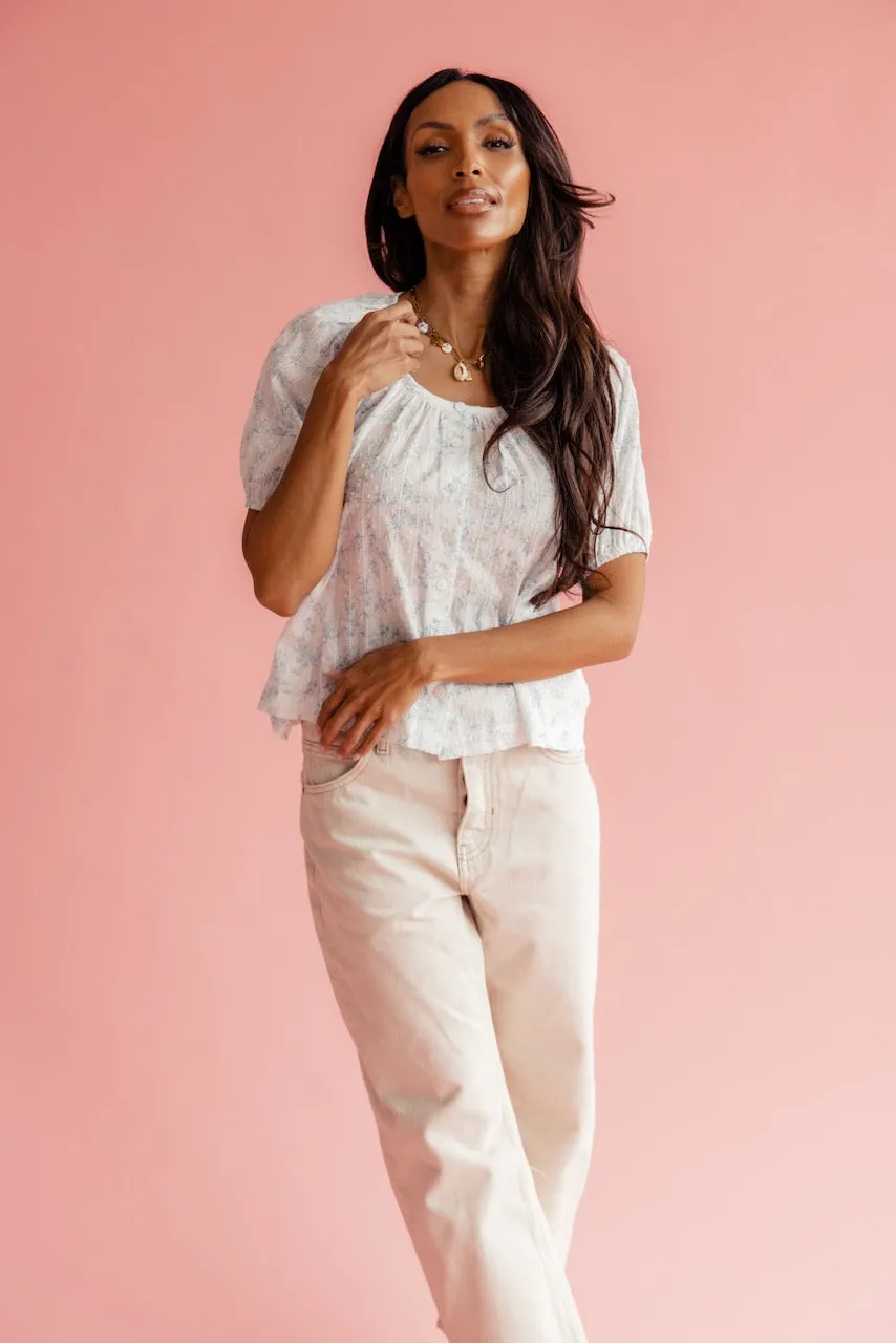 Vivian Button Blouse