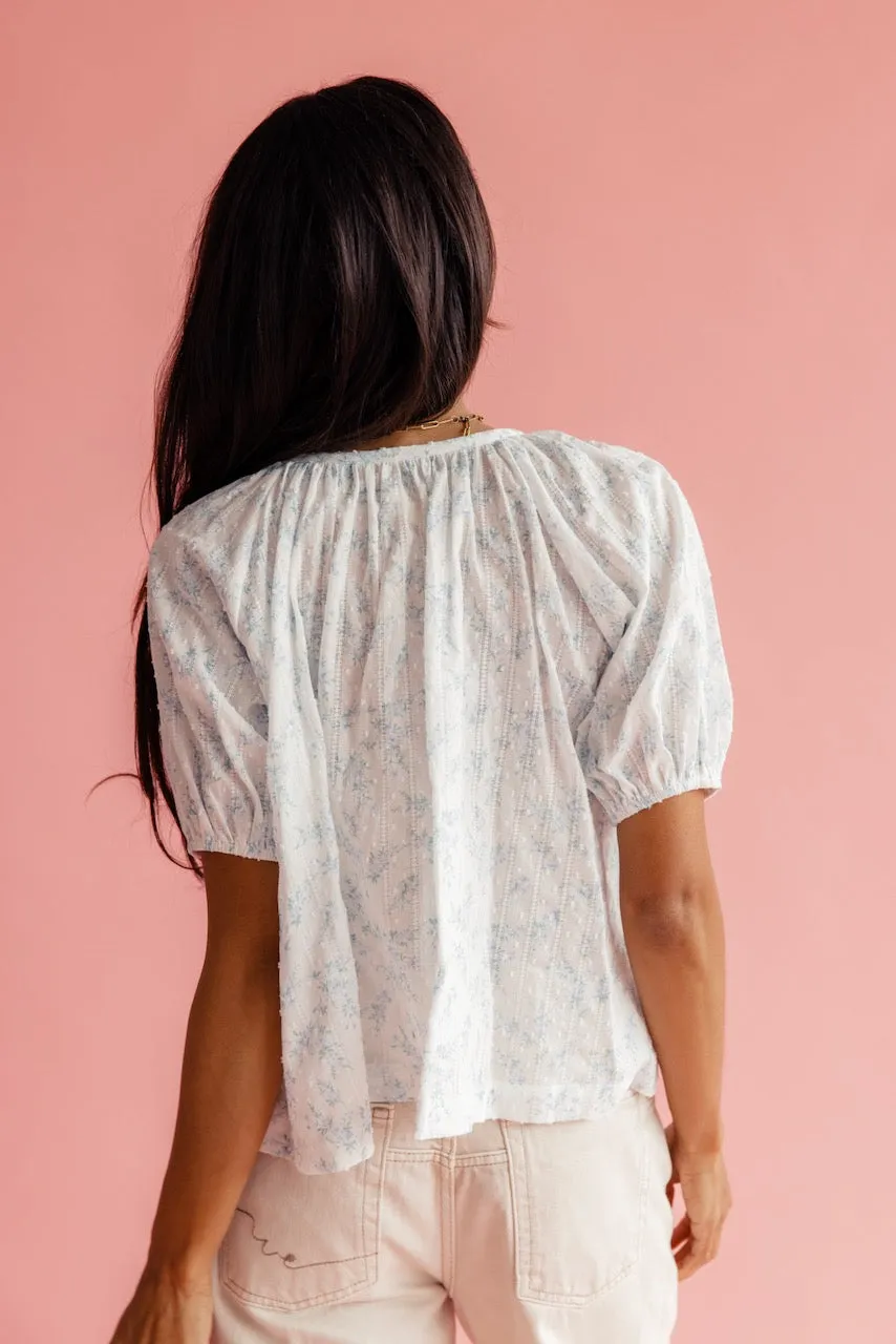 Vivian Button Blouse
