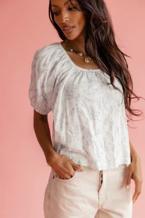 Vivian Button Blouse