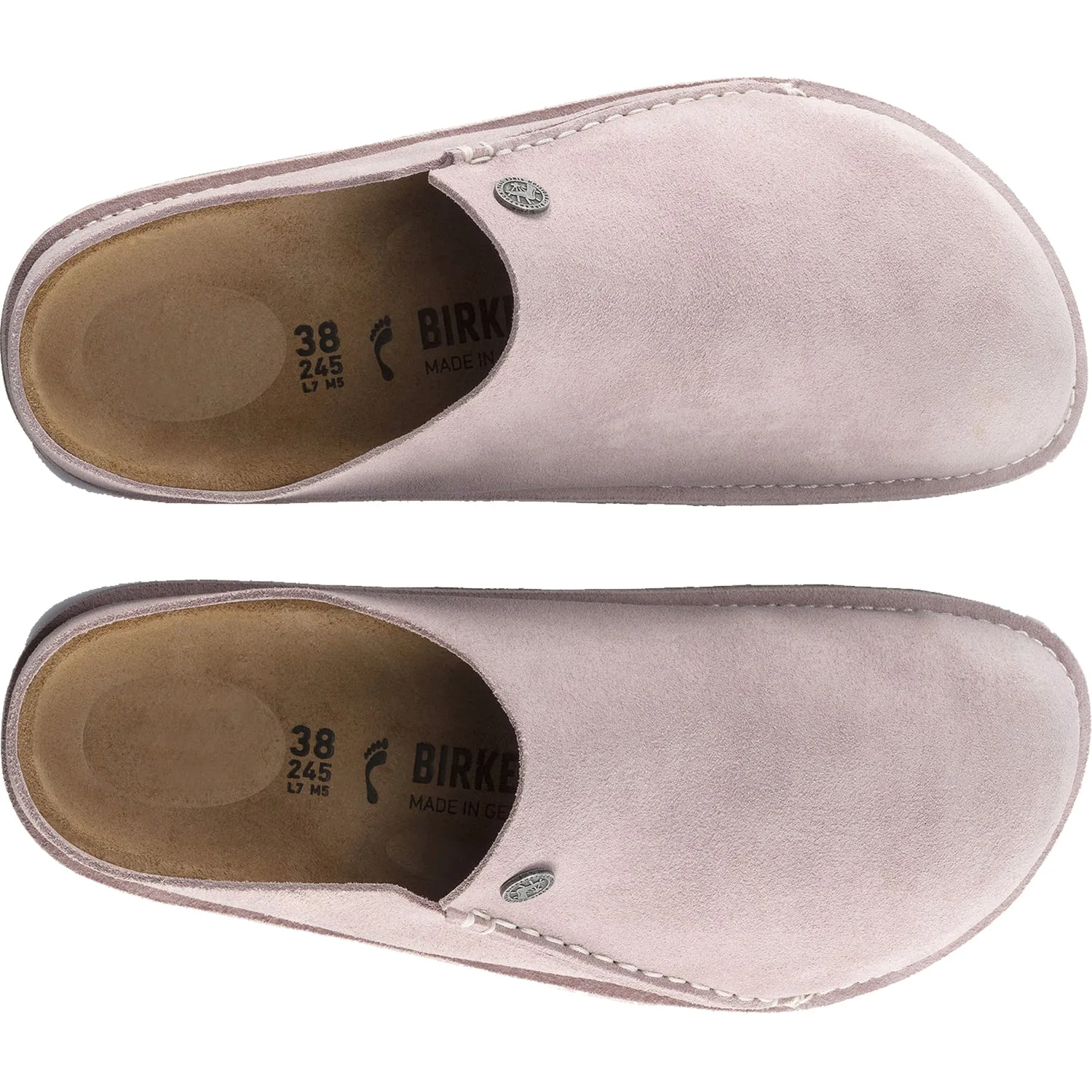 Women's Birkenstock Zermatt Premium Lavender Blush Suede