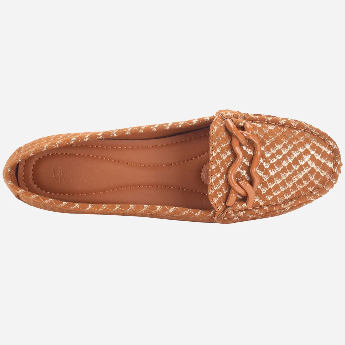 Women's "BINACA" Wedge Comfy Slide In Moccasins