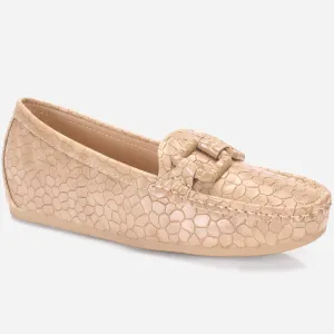 Womens "NOOHRY" Wedge Comfy Slide In Moccasins