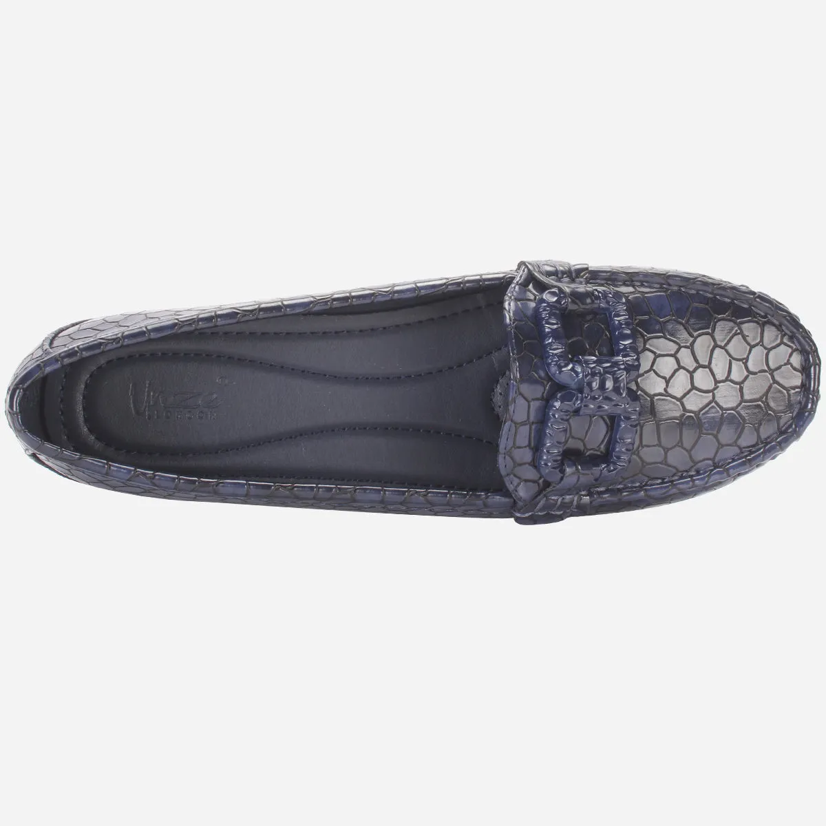 Womens "NOOHRY" Wedge Comfy Slide In Moccasins