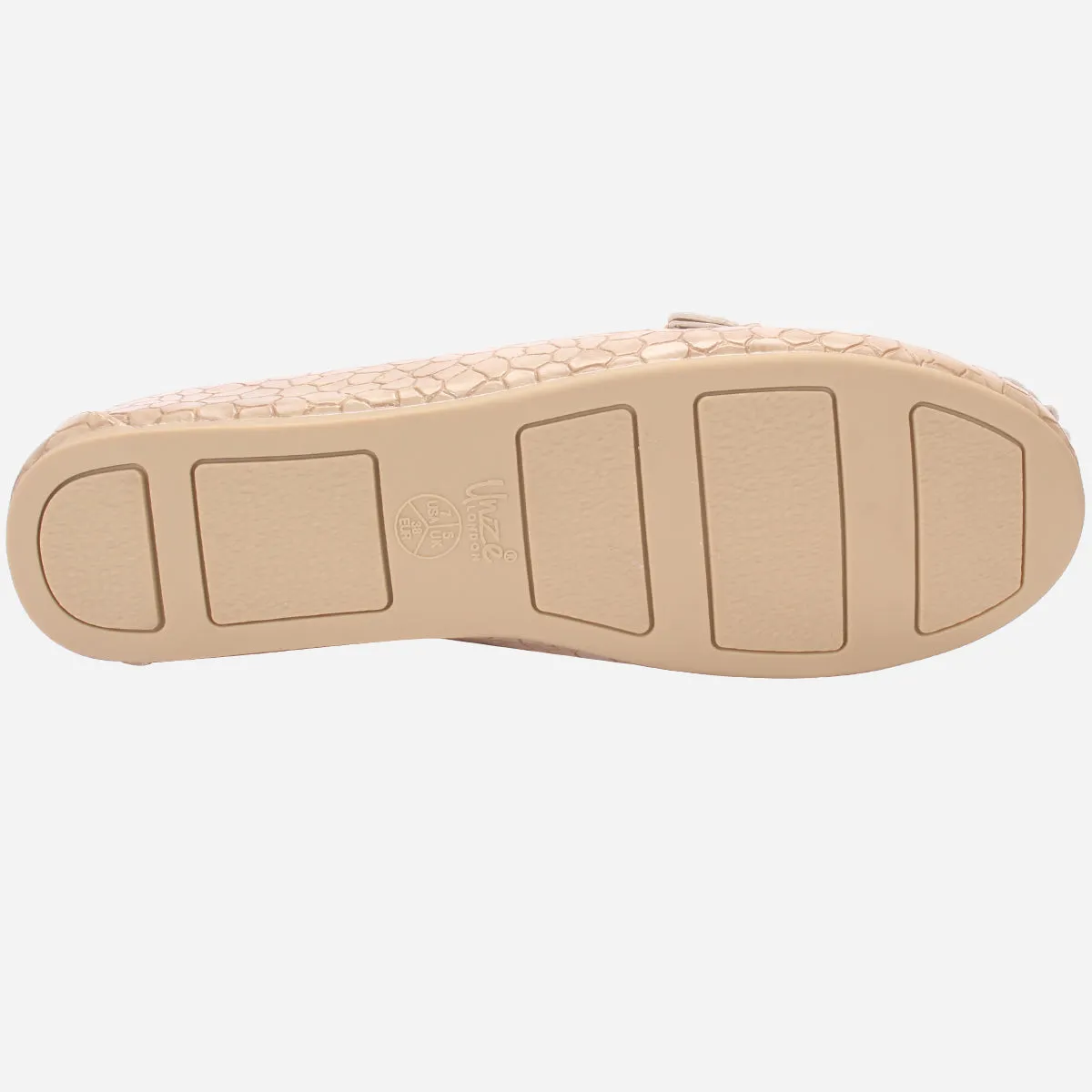 Womens "NOOHRY" Wedge Comfy Slide In Moccasins