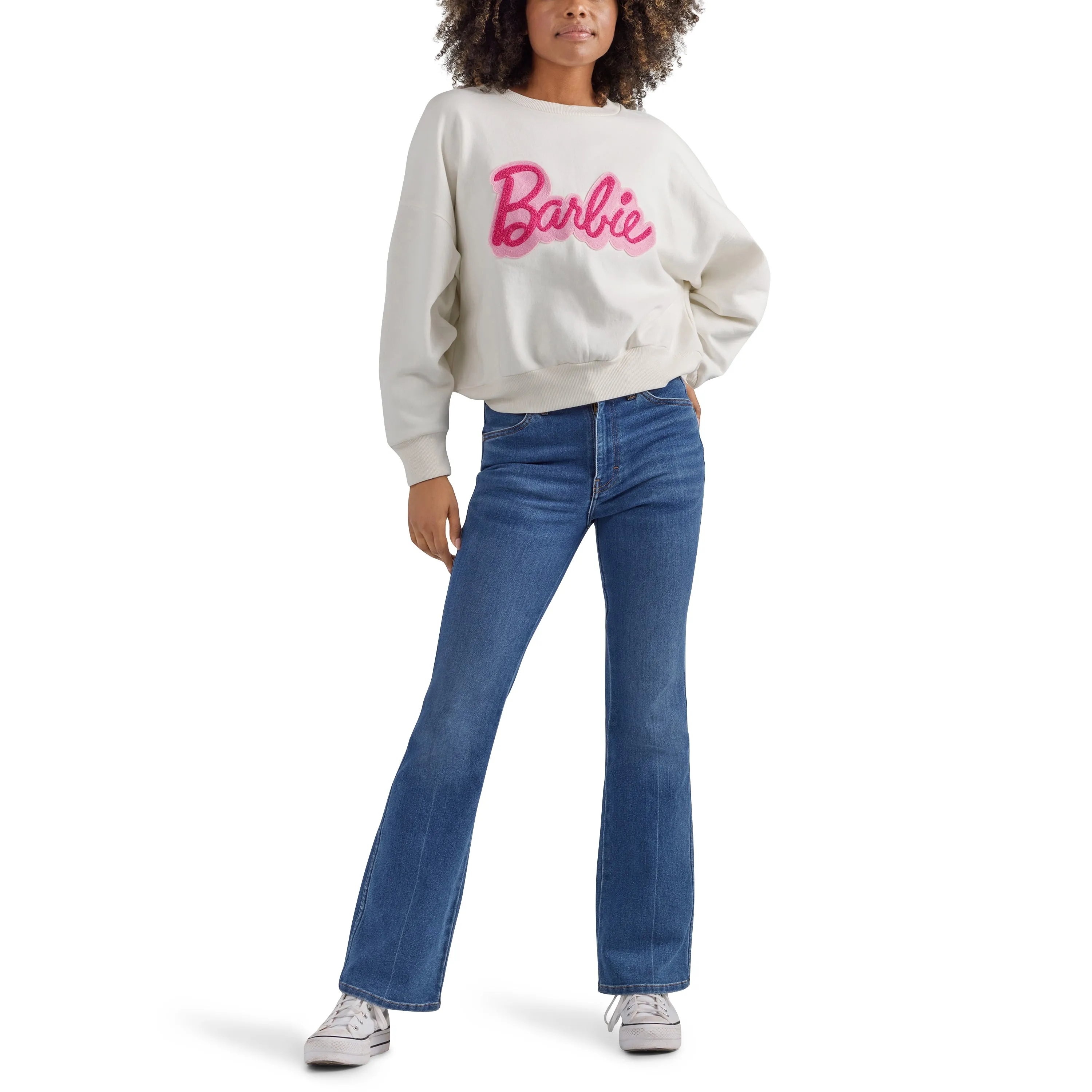 Wrangler x Barbie Relaxed Logo Sweatshirt