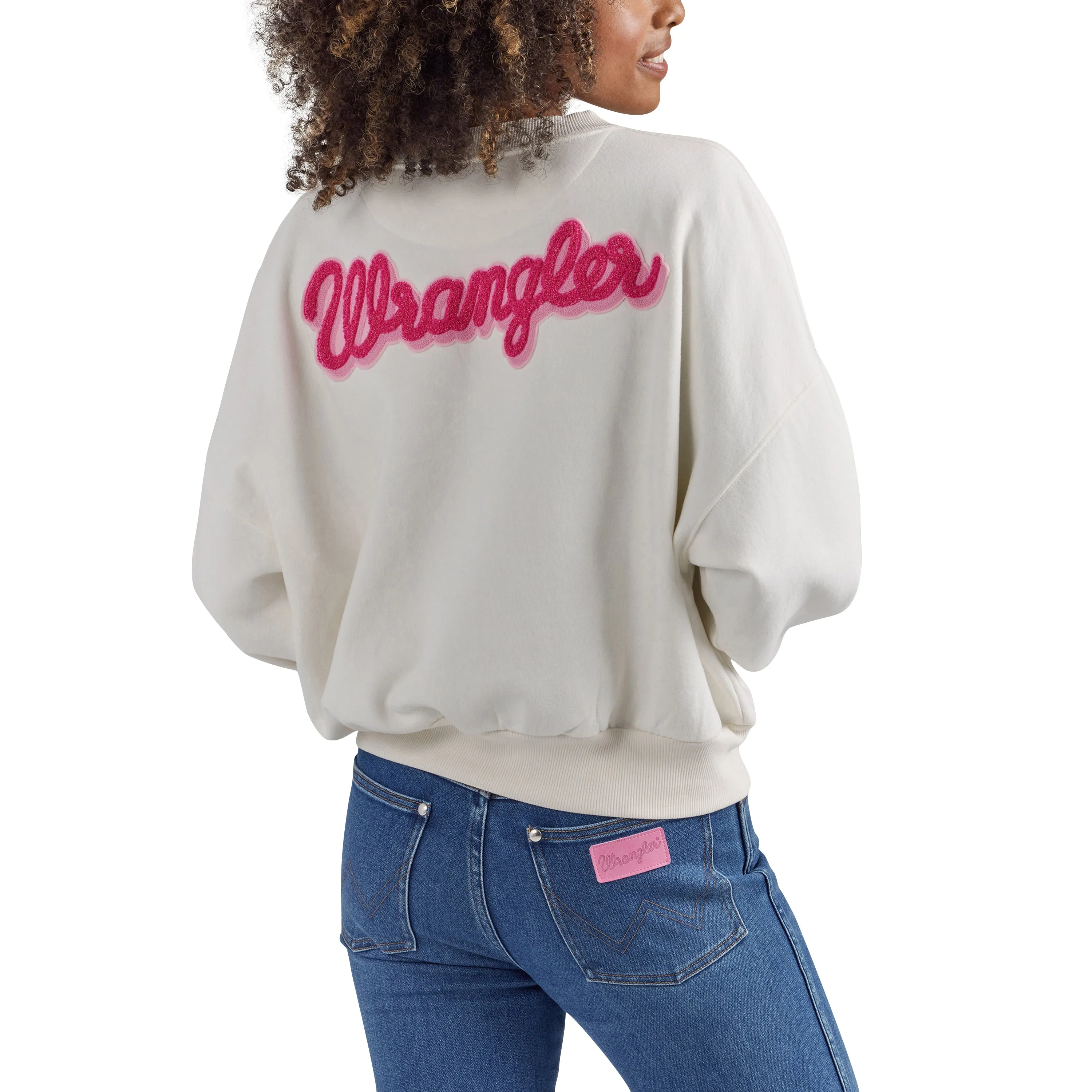 Wrangler x Barbie Relaxed Logo Sweatshirt