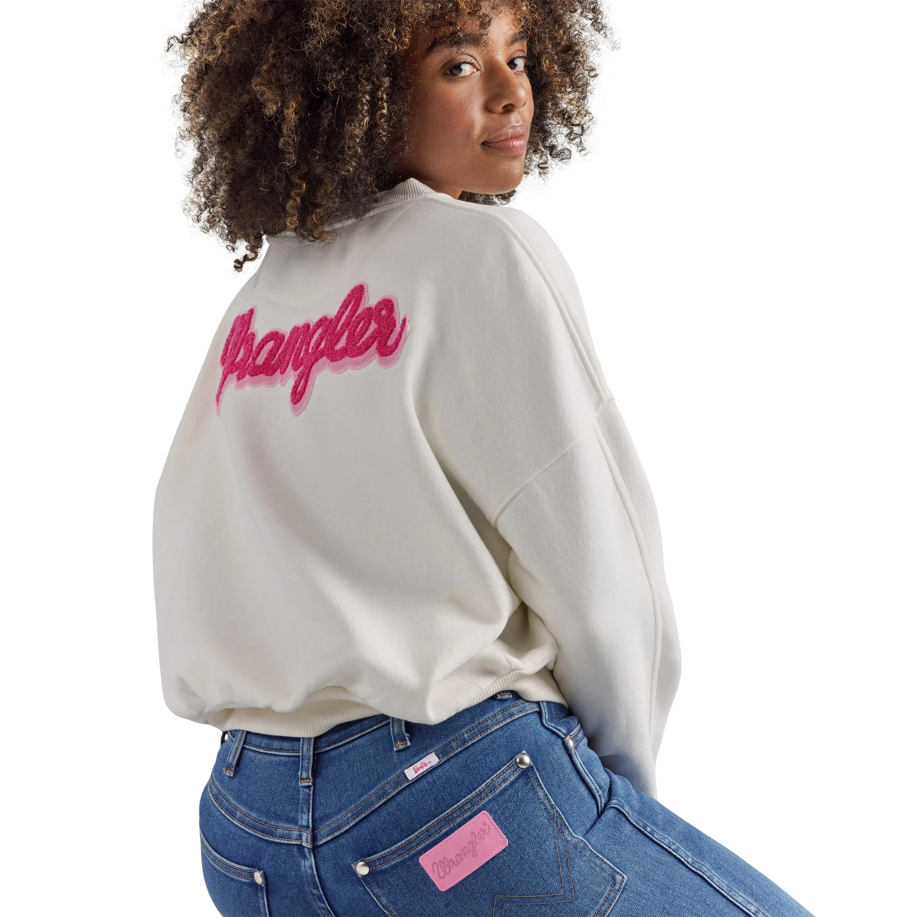 Wrangler x Barbie Relaxed Logo Sweatshirt